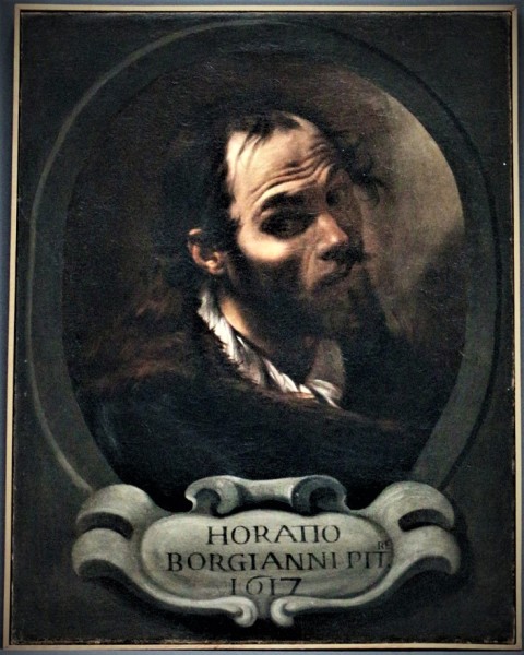 Orazio Borgianni, Autoportret, Accademia Nazionale di San Luca