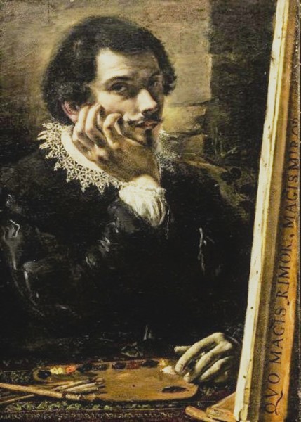 Orazio Borgianni, self-portrait from his youth, private collection