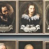 Galeria wielkich malarzy, autoportret Borgianniego - pierwszy po lewej, Accademia Nazionale di San Luca