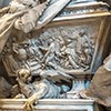 Camillo Rusconi, funerary monument of Pope Gregory XIII, fragment, Basilica San Piero in Vaticano