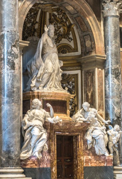 Tombstone of Pope Benedict XIV, Basilica of San Pietro in Vaticano