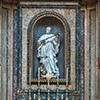 Kościół Sant’Apollinare, kaplica Franciszka Ksawerego, posąg św. Franciszka Ksawerego, Pierre Le Gros