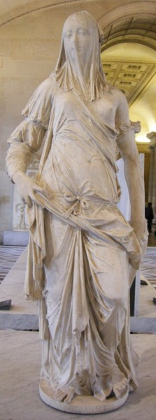 Faith, Antonio Corradini, Louvre Museum, pic. Wikipedia