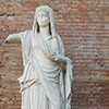 Posąg Westalki, świątynia Westy, Forum Romanum