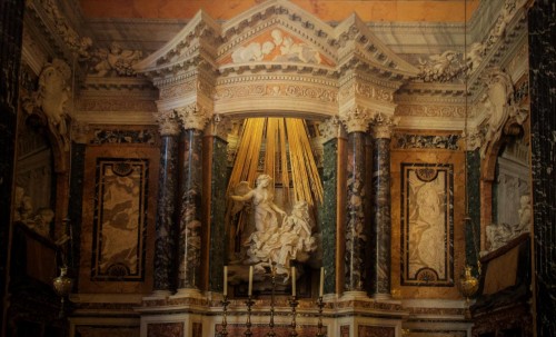 The Ecstasy of St. Theresa, Gian Lorenzo Bernini, Church of Santa Maria della Vittoria