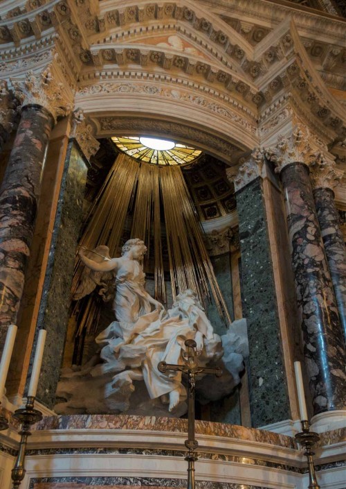 Ekstaza św. Teresy, Gian Lorenzo Bernini, kościół Santa Maria della Vittoria