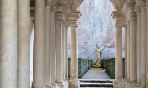 Perspektywiczna galeria w Palazzo Spada