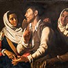 Simon Vouet, Buona ventura (Wróżenie z ręki), Galleria Nazionale d’Arte Antica, Palazzo Barberini