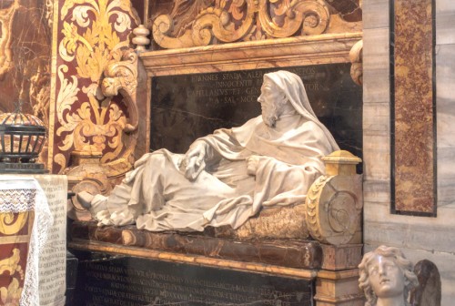 Kaplica Spada, pomnik nagrobny Giovanniego Spady (urzędnika z XIII w.), Cosimo Fancelli, kościół San Girolamo della Carità