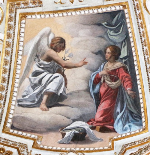 Kaplica Alaleoni, kościół San Lorenzo in Lucina, Nawiedzienie, warsztat Simona Voueta, zdj. Wikipedia