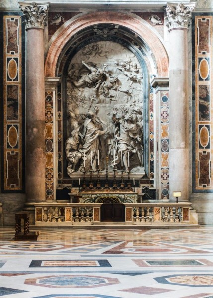 Spotkanie papieża Leona I z Attylą, Alessandro Algardi, bazylika San Pietro in Vaticano