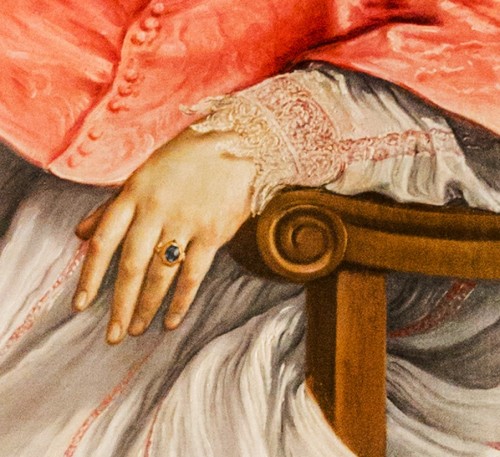 Portret kardynała Bernardino Spady, fragment, Guido Reni, Galleria Spada