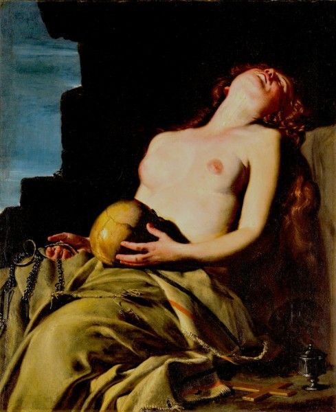 Maria Magdalena omdlała, Guido Cagnacci, Galleria Nazionale d'Arte Antica, Palazzo Barberini, zdj. Wikipedia