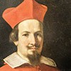 Portret kardynała Bernardino Spady, fragment, Guercino, Galleria Spada