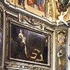 Kuszenie św. Franciszka, Simone Vouet, kaplica Hiacynty Marescotti, kościół San Lorenzo in Lucina