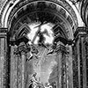 Rycina ukazująca kaplicę Alaleona w kościele Santi Domenico e Sisto, zdj. Wikipedia