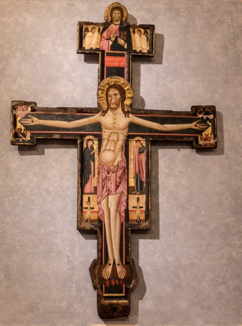 Christus Triumphans, Painter from the Lucci region, mid XIII century, Galleria Nazionale d’Arte Antica, Palazzo Barberini