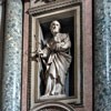 Ercole Ferrata, figura św. Józefa, kaplica Gavottich, kościół San Nicola da Tolentino