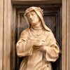 Ercole Ferrata, statue of St. Catherine of Siena, Chigi Chapel, Church of Santa Maria della Pace