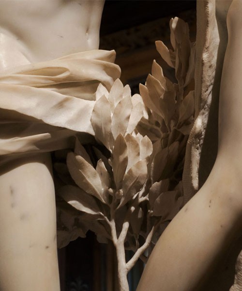Apollo i Dafne, Gian Lorenzo Bernini, detale rzeźbiarskie Giuliano Finelli, Galleria Borghese