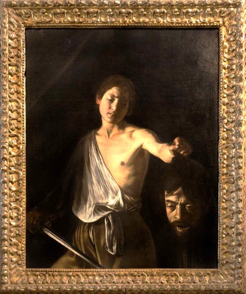 Dawid z głową Goliata, Caravaggio, Galleria Borghese