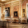 Sala Caravaggia z obrazem Dawid z głową Goliata, Galleria Borghese