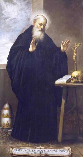 Papież Celestyn V, Bartolomé Román, Museo del Prado, Madryt