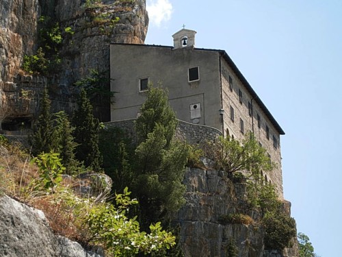 Sulmona, erem Sant'Onofrio, miejsce śmierci papieża Celestyna V, Abruzja