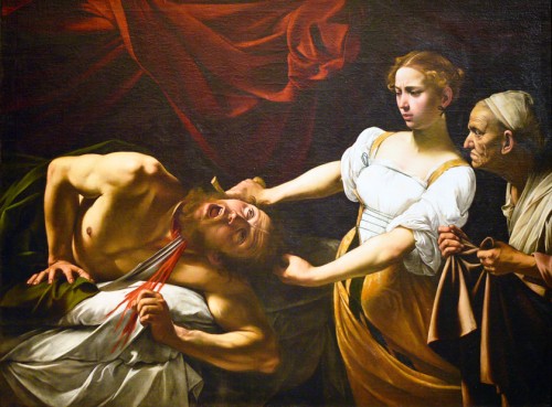 Caravaggio, Judyta i Holofernes, Galleria Nazionale d’Arte Antica, Palazzo Barberini