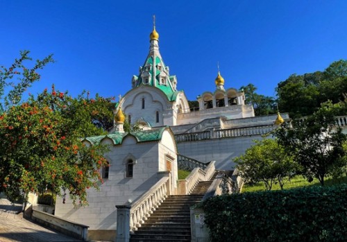 Cerkiew prawosławna pod wezwaniem św. Katarzyny Aleksandryjskiej (Santa Caterina Martire d’Alessandria), via del Lago Terrione