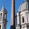 Obelisk wieńczący fontannę Quattro Fiumi, projekt Gian Lorenzo Bernini