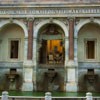 Fontana dell'Acqua Paola, część środkowa, fundacja papieża Pawła V