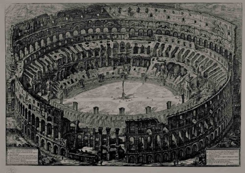 Koloseum, Gian Battista Piranesi, XVIII w., zdj. Wikipedia