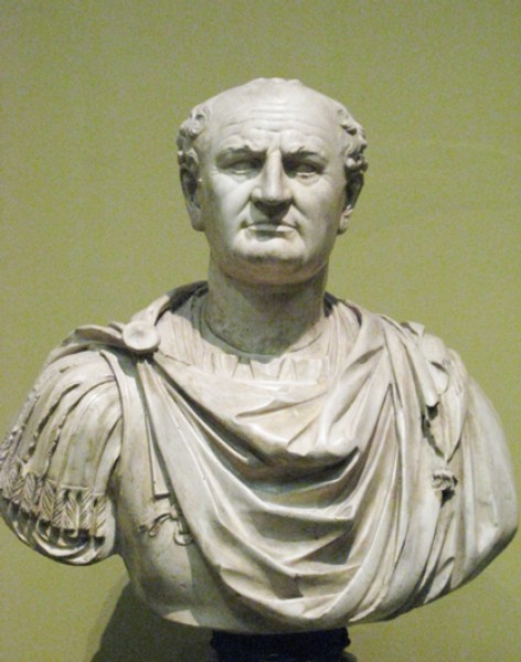 Popiersie cesarza Wespazjana, Museo Archeologico Nazionale, Neapol