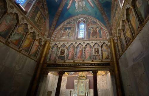Kaplica Sancta Sanctorum, wnętrze