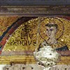 Kaplica Sancta Sanctorum, wczesnośredniowieczna mozaika z wizerunkiem św. Wawrzyńca