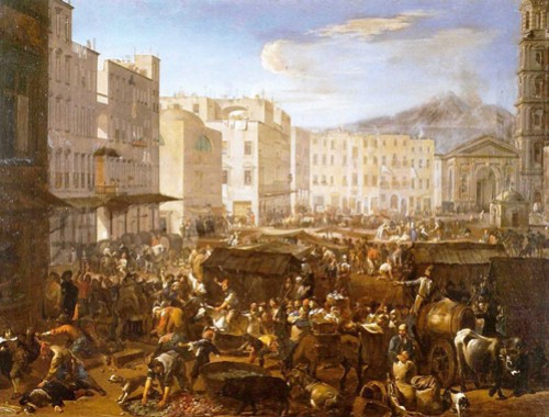 Michelangelo Cerquozzi, Powstanie Masaniella w Neapolu, Galleria Spada