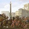 Jan Miel, Karnawał na Piazza Colonna w Rzymie, Wadsworth Atheneum, USA