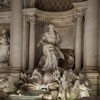 Fontana di Trevi, Okeanos i alegorie Obfitości i Zdrowia