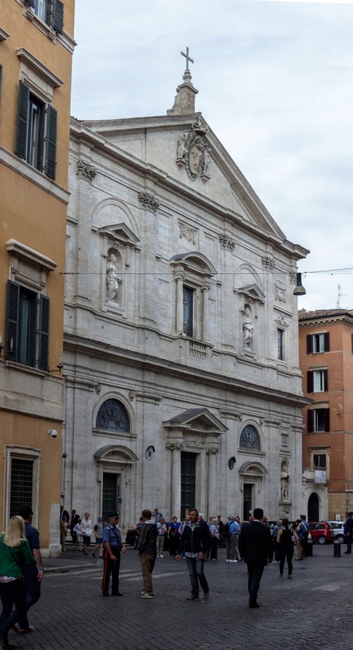 Domenico  Fontana, façade of the Church of San Luigi dei Francesi
