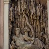 Domenico Fontana, personifikacja Tybru - jedna z czterech fontann koło kościoła San Carlo alle Quattro Fontane