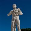 Foro Italico, one of the statues adorning the stadium (Stadio dei Marmi)