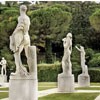 Foro Italico, sculptures at the tennis courts
