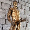 Statue of gilded Hercules from Forum Boarium, Musei Capitolini