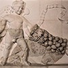 Forum of Caesar, figural decoration of the cell of the Venus Genetrix temple, Museo dei Fori Imperiali