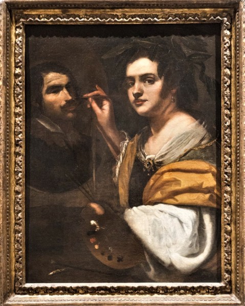 Alegoria malarstwa, Artemisia Gentileschi, Galleria Nazionale d'Arte Antica, Palazzo Barberini