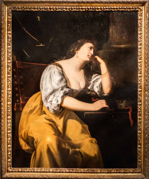 Artemisia Gentileschi, Kleopatra, kolekcja prywatna