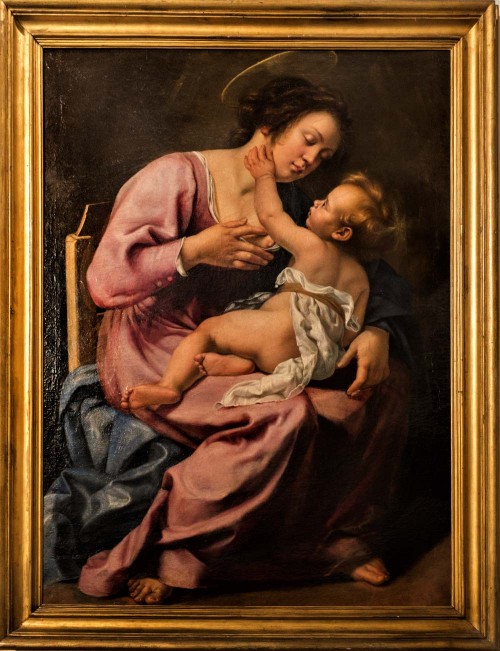 Artemisia Gentileschi, Madonna with Child, Galleria Spada