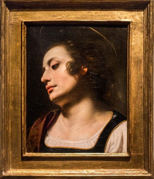 Artemisia Gentileschi, nieznana święta, kolekcja prywatna