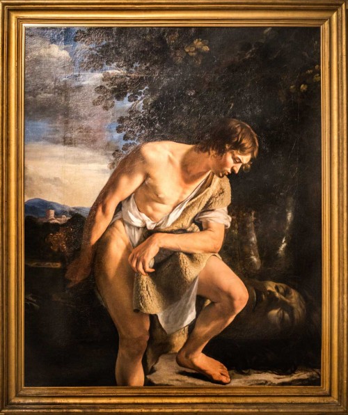 Orazio Gentileschi, Dawid z głową Goliata, Galleria Spada